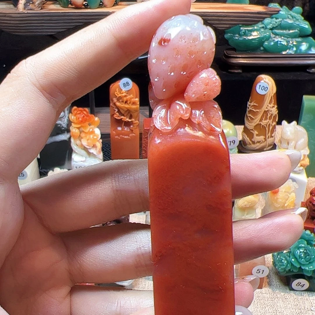 寿山石印石石*寿山石印章