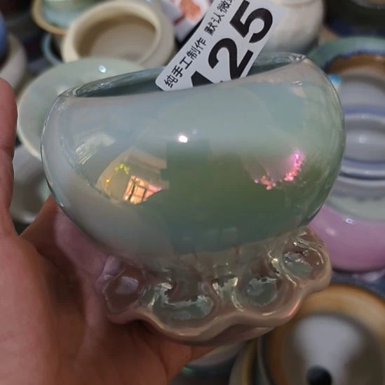 景德镇手工高温陶瓷：内7.5口高8