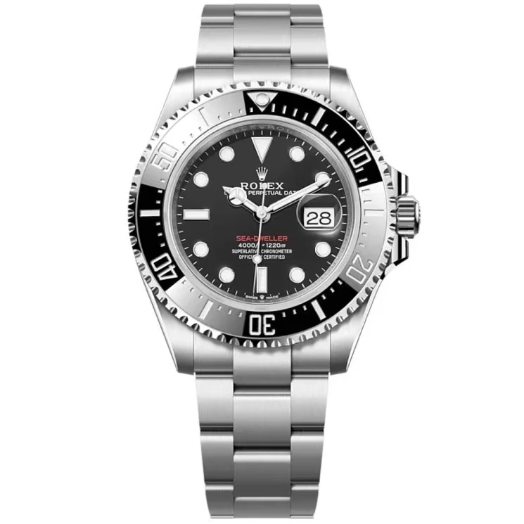 99新 Rolex/劳力士 光头/126600海使/44mm/23年全套