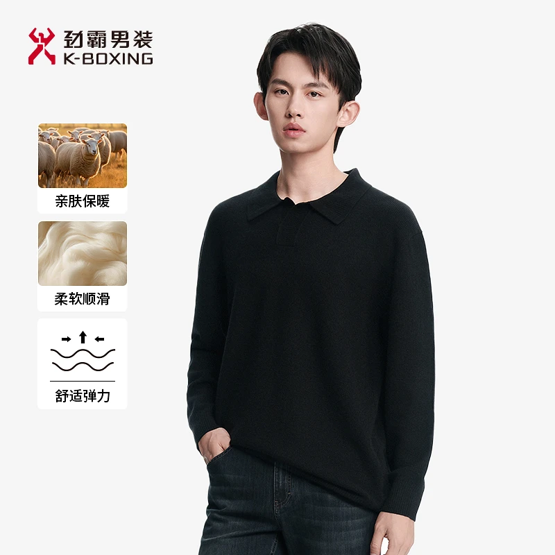 【绵羊毛】劲霸男装秋冬羊毛衫│NYYN3566