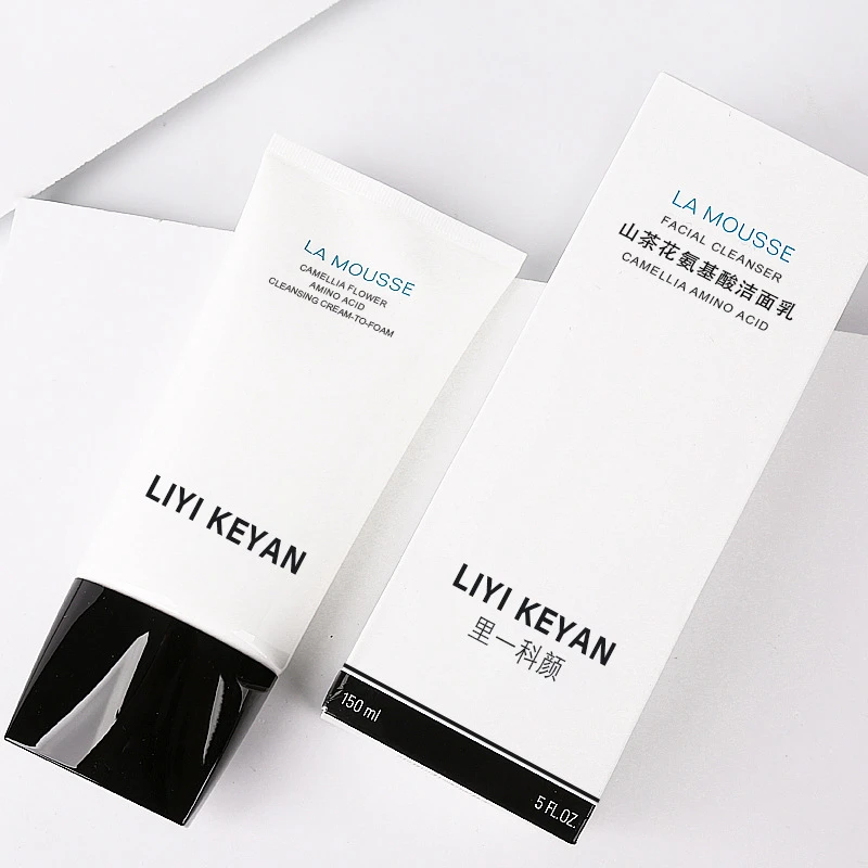 里一科颜山茶花洁面乳【第二代】深层清洁保湿洗卸二合一