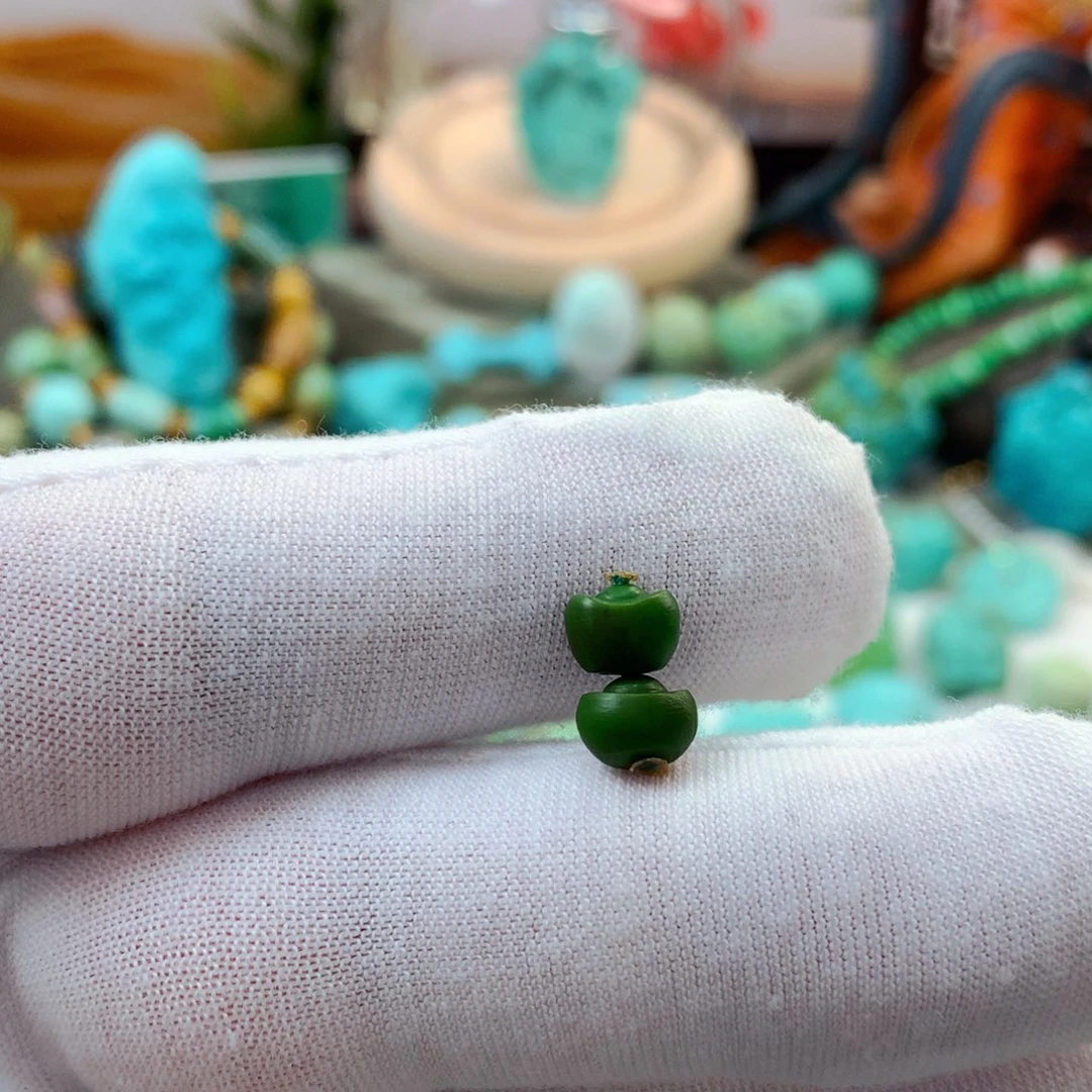 绿松石未镶嵌珠宝半成品