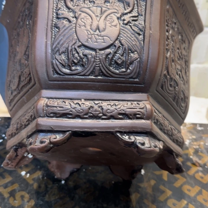 紫砂花盆口径26.22口径