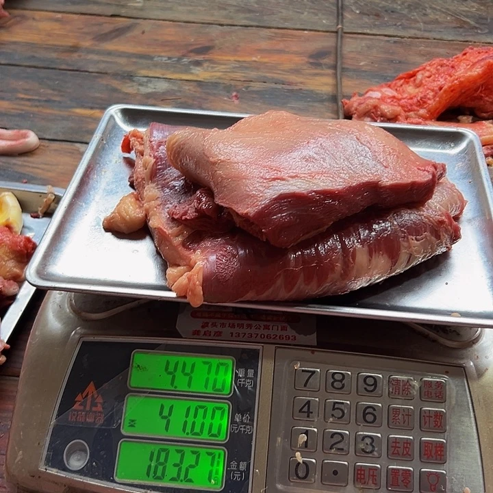 广西土耕马马肉中国大陆