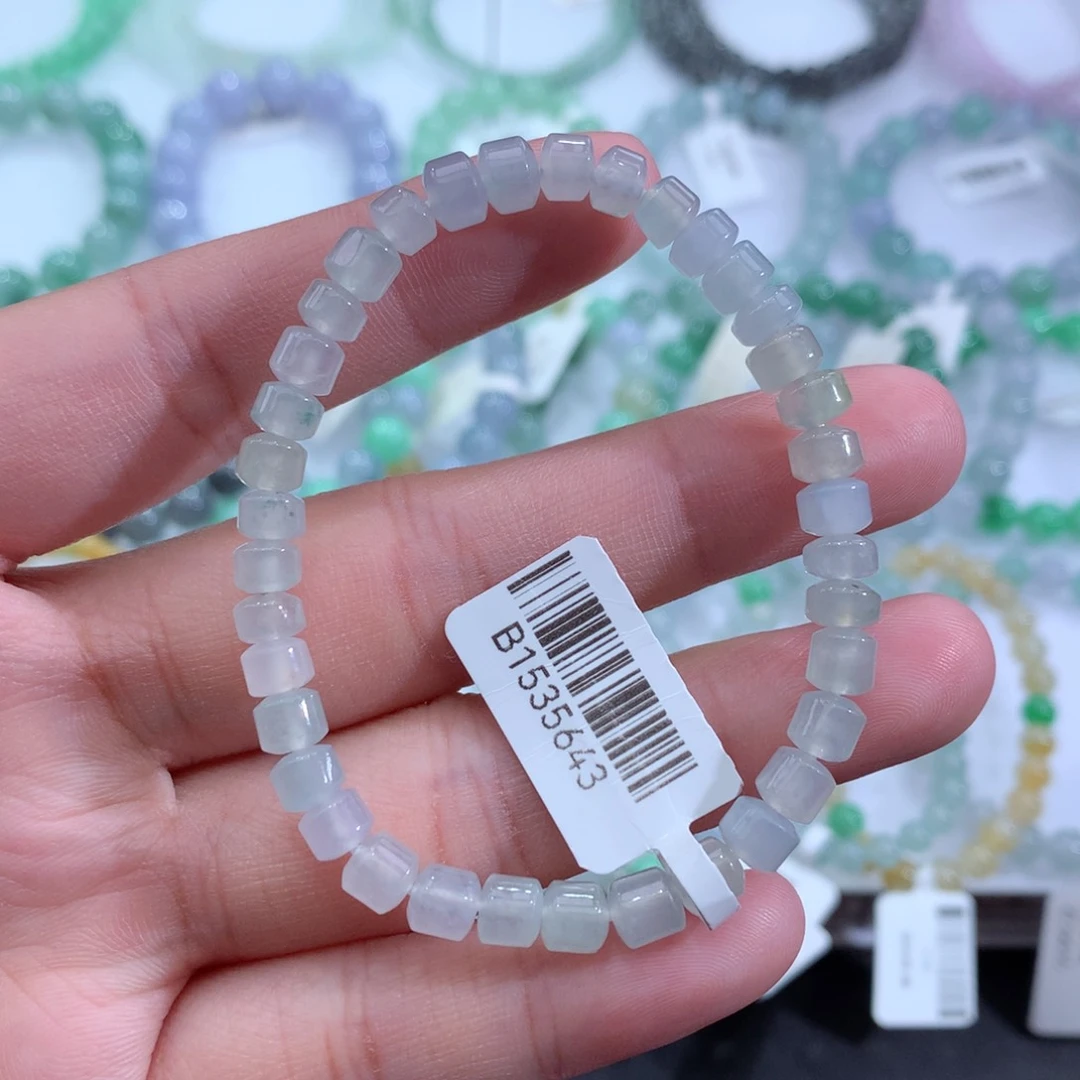 翡翠手链未镶嵌天然