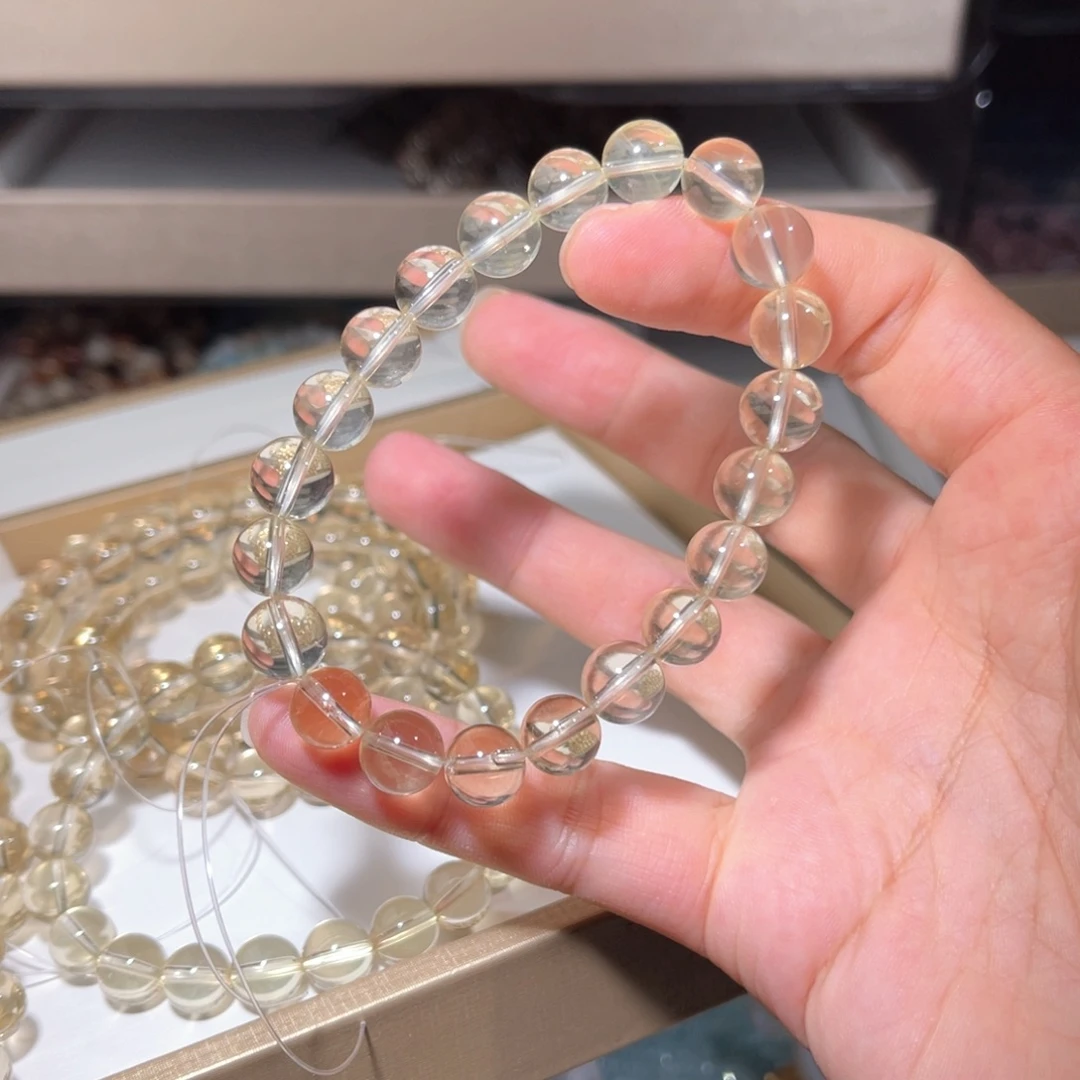 未镶嵌水晶手链黄水晶023