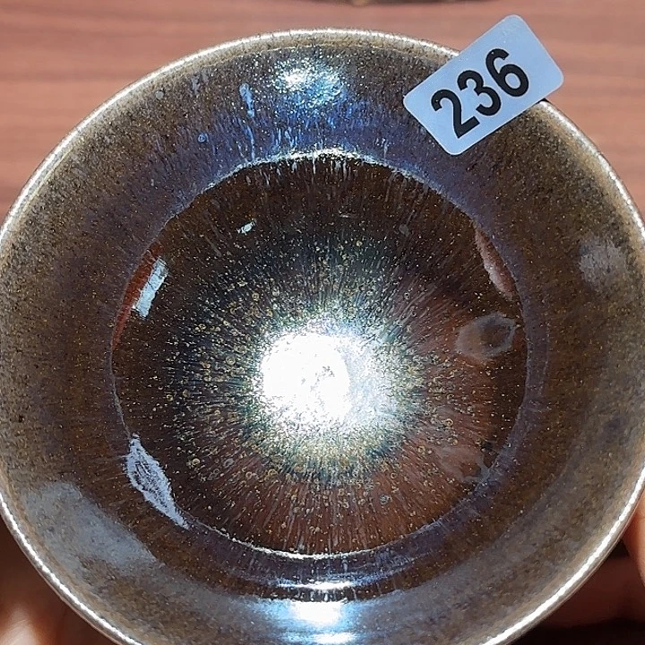家***宝茶盏琢泥窑建盏柴烧