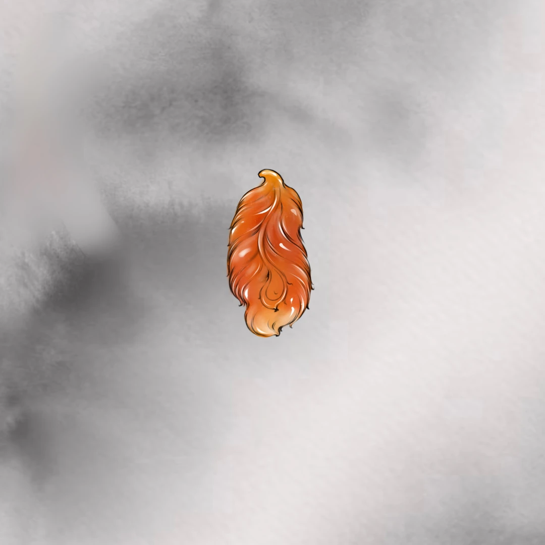 天然缅甸A货翡翠翎羽吊坠定制雕刻包工