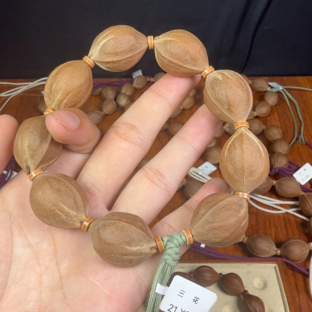 伸****橄榄核手串/手链2128梅林铁核美丽核