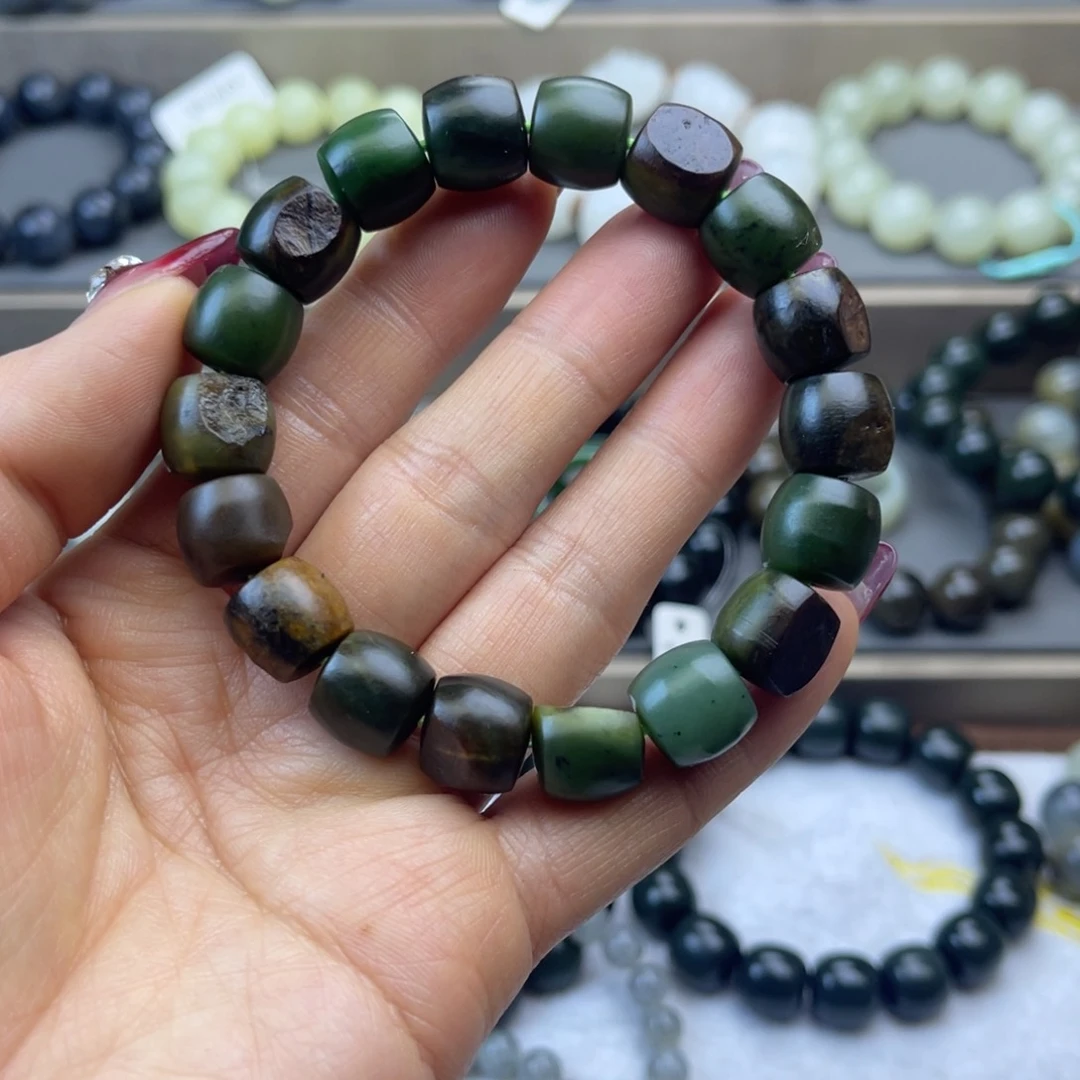 和田玉手链未镶嵌W***W