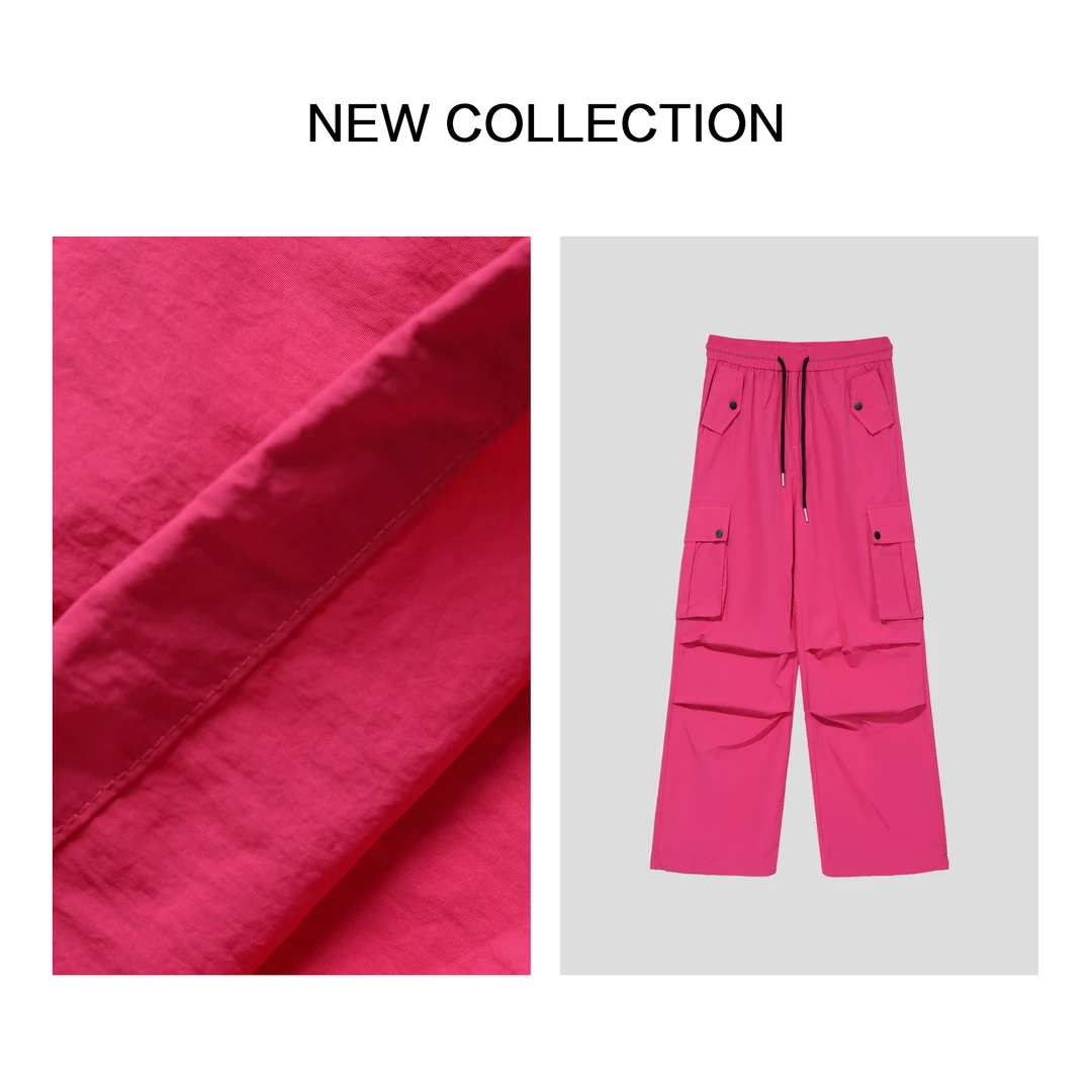 【静秋专属】K3F39006B 时尚简约女士春季工装裤