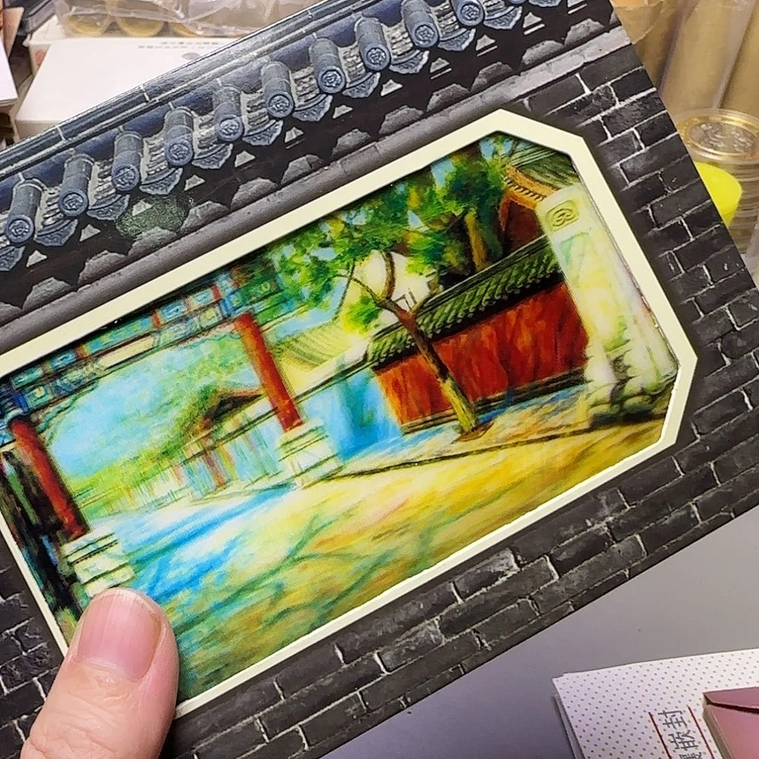 其他普通金属北京印象明信片大套福利