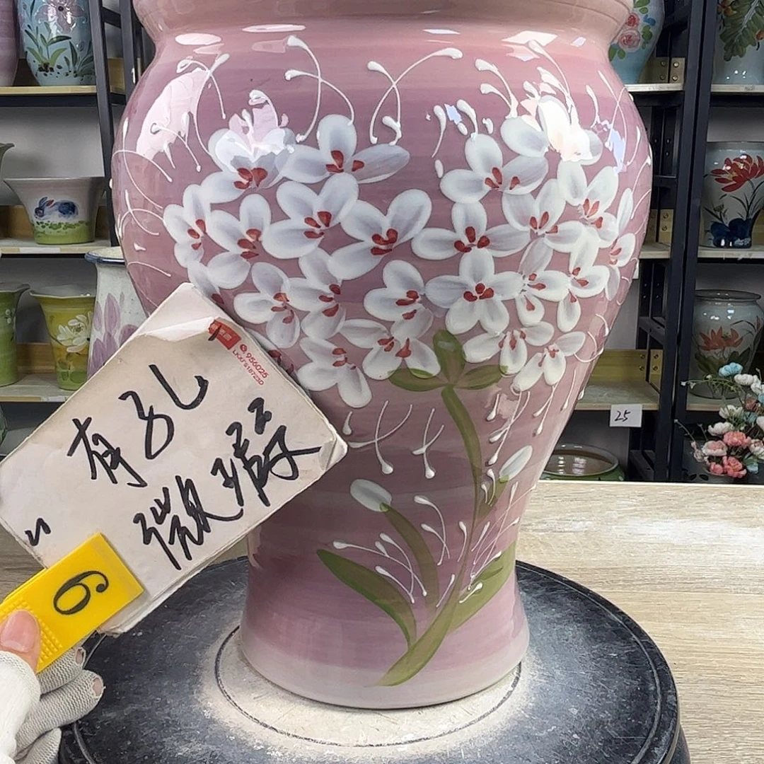 罐1tc景德镇陶瓷花盆