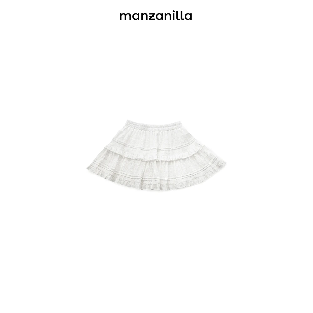 manzanilla金丝线蛋糕短裙25春夏新品设计师款YQ25SS020159