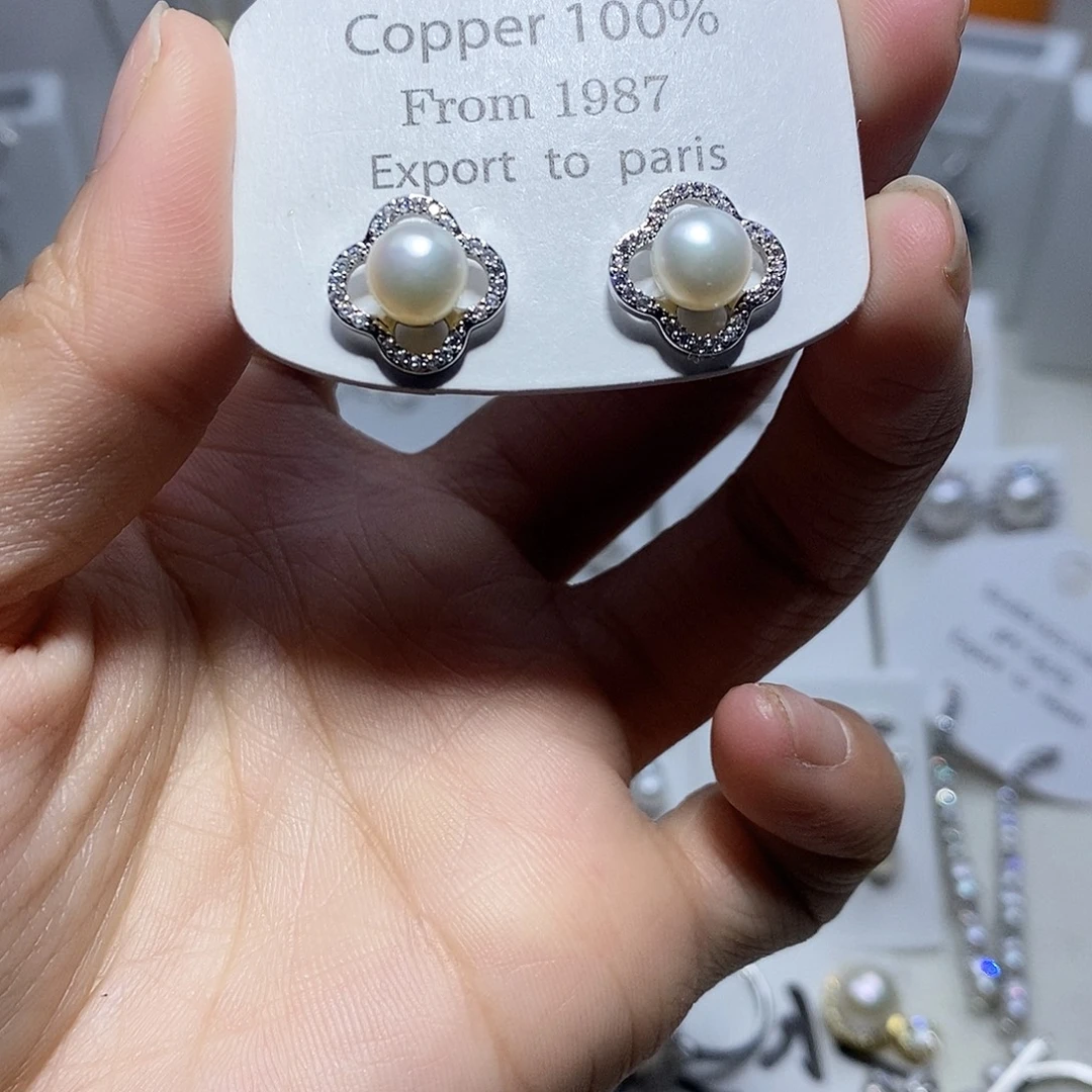 耳饰未镶嵌淡水珍珠