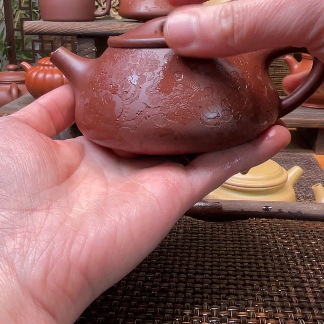 茶壶紫砂宜兴原矿紫砂手工制全220