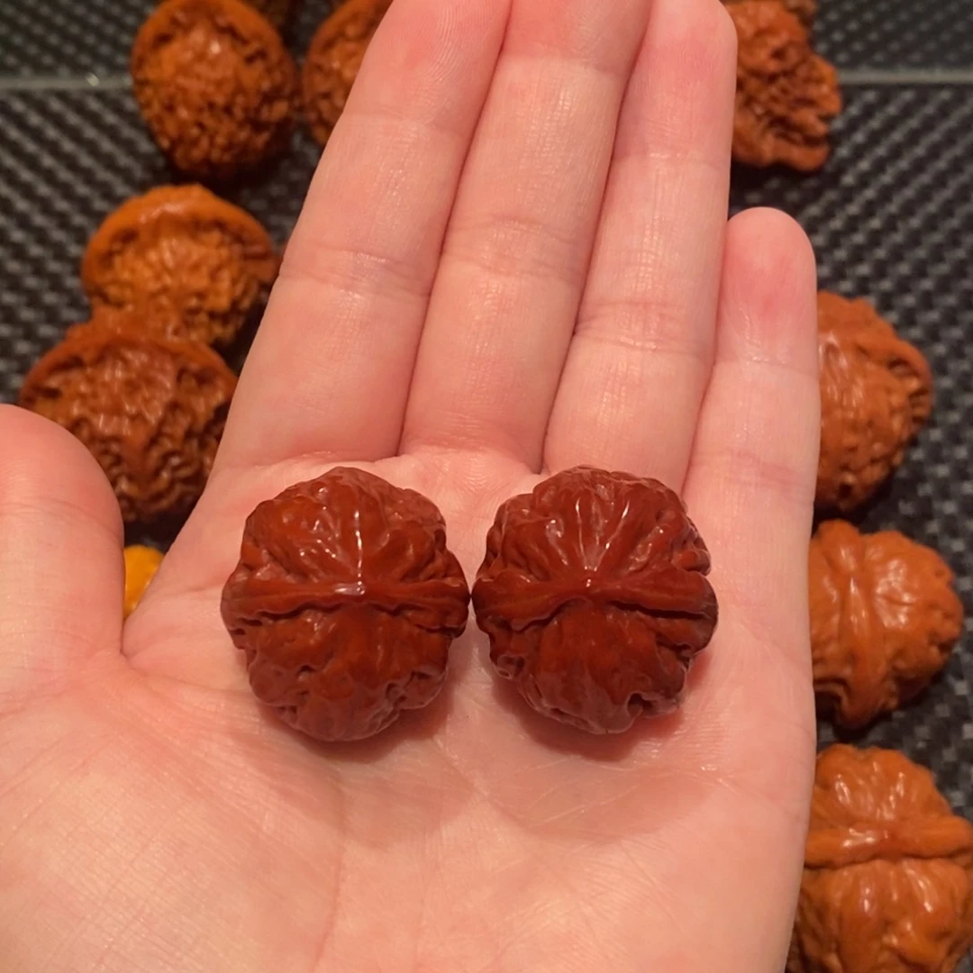 文玩核桃把件粗筋南瓜29 精品993
