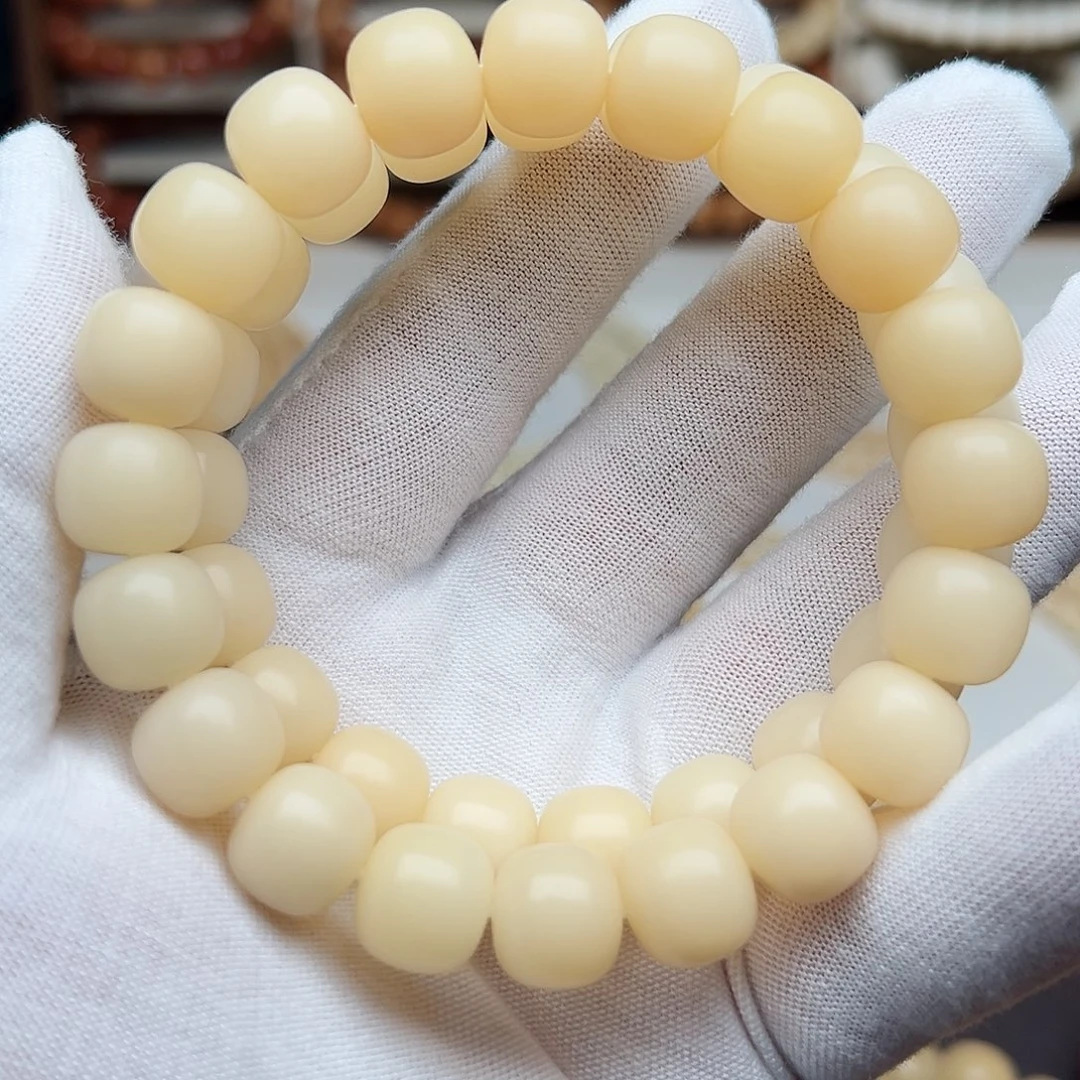 菩提根/象牙果手串卡12 手工干磨菩提根S5