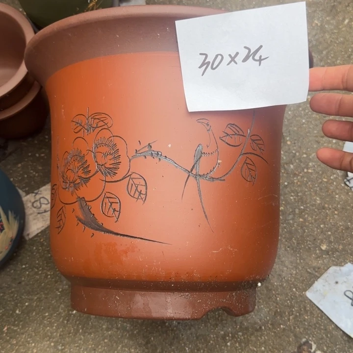 紫砂花盆特价清仓