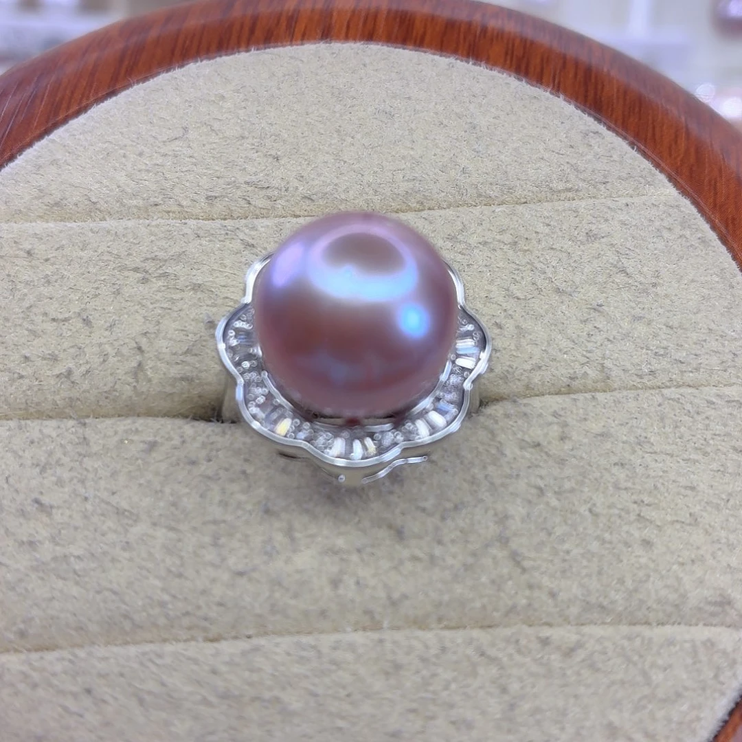 戒指合金淡水珍珠