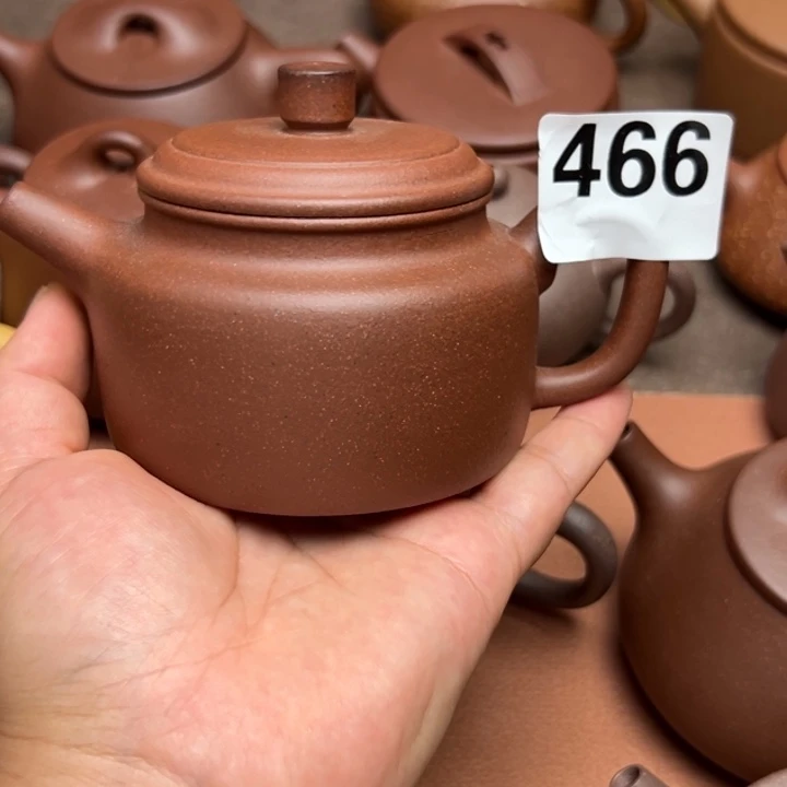 紫砂茶壶底槽清半手工230cc左右瑕疵