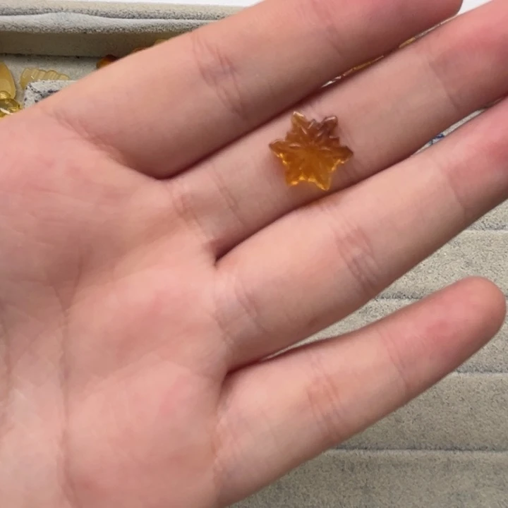 裸石琥珀未镶嵌用****4天然蜜蜡配件