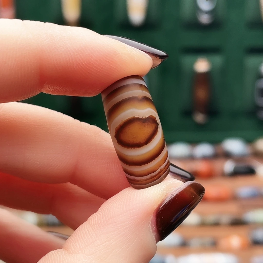 玛瑙/玉髓合金珠宝半成品