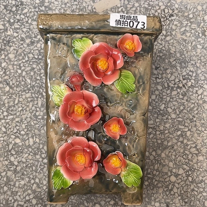 粗陶材质多肉花盆073瑕疵