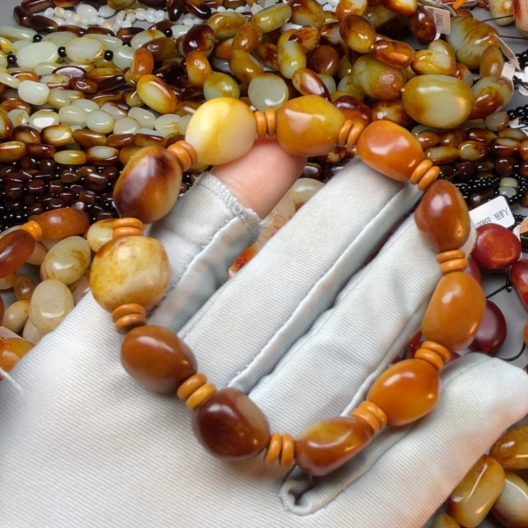 和田玉手链未镶嵌