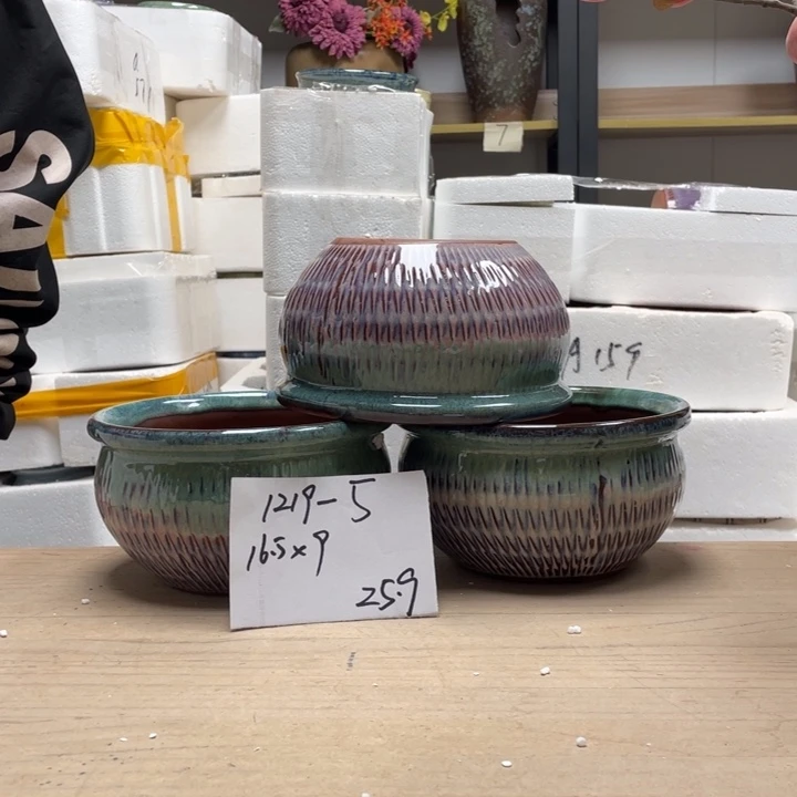 粗陶多肉花盆微瑕5