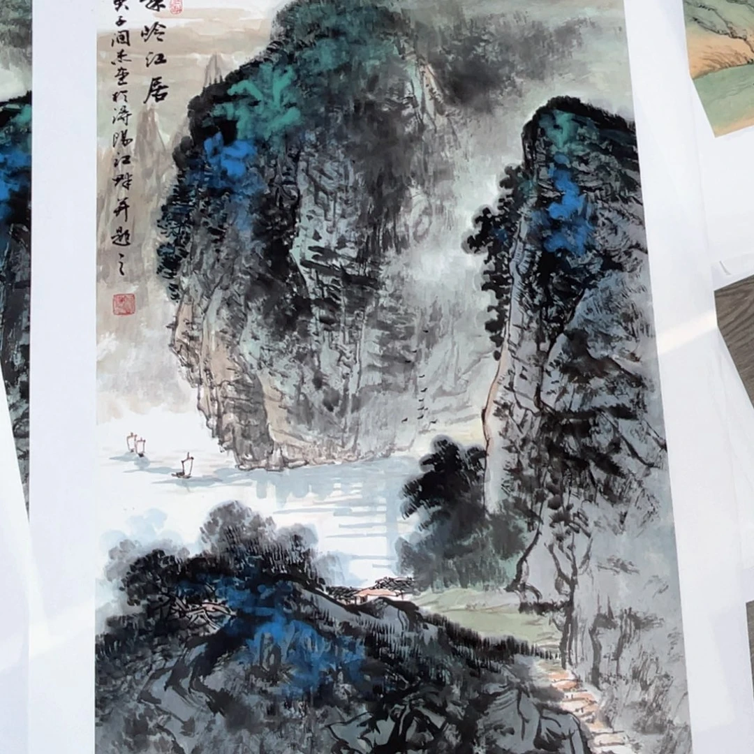 国画何润杰老师作品欣赏