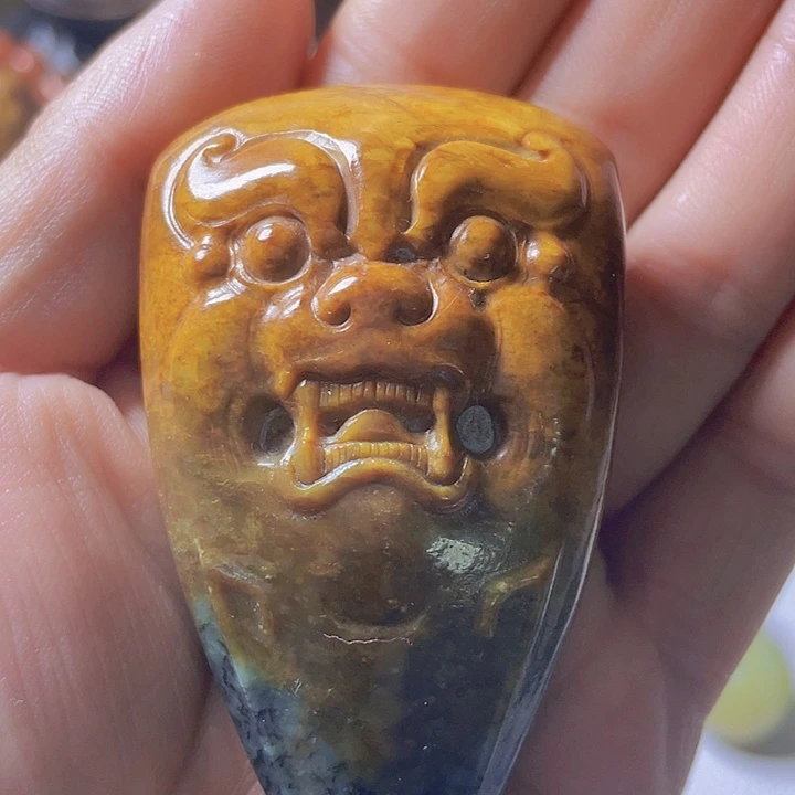 岫岩老玉（透闪石质玉）未镶嵌把件