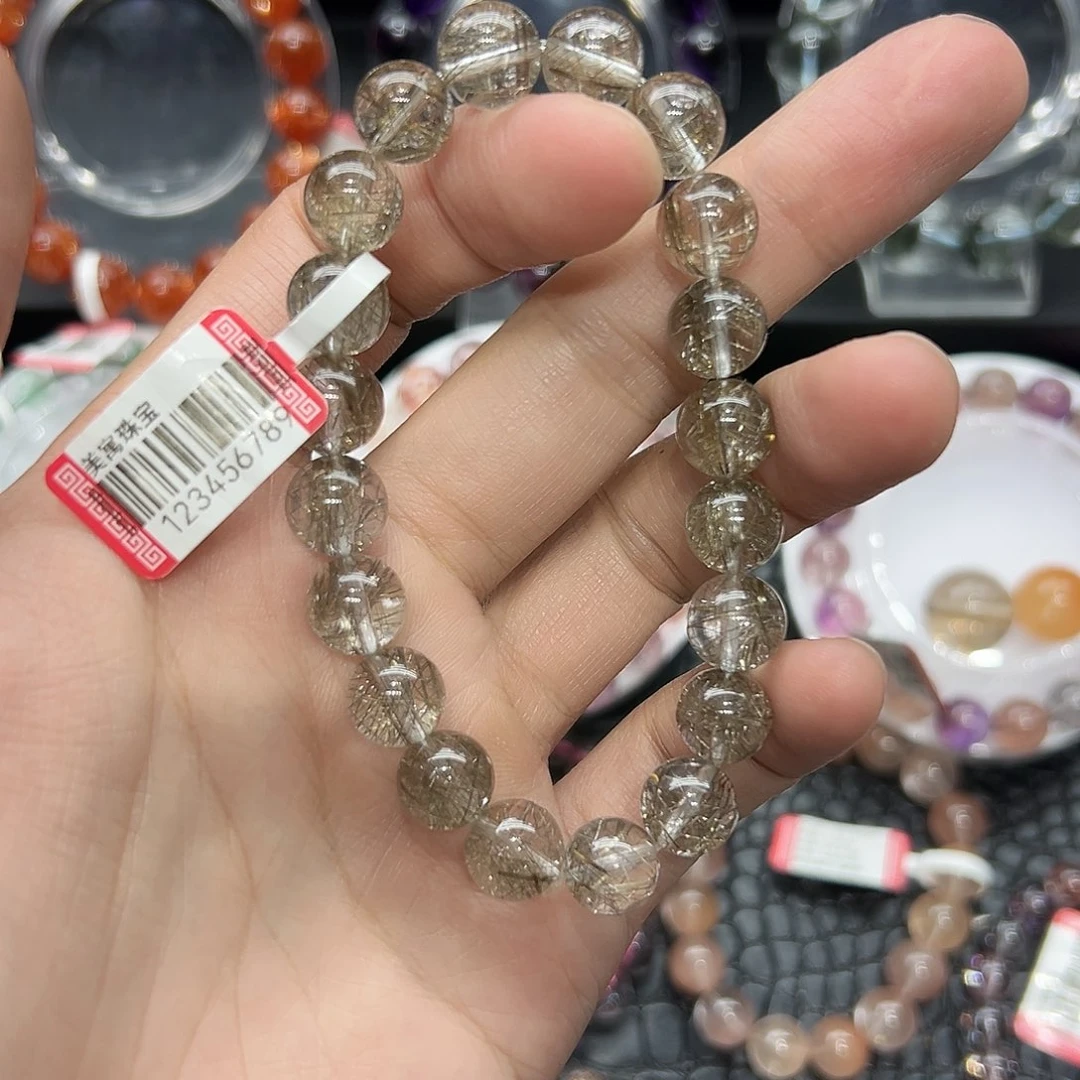 未镶嵌手链水晶好看