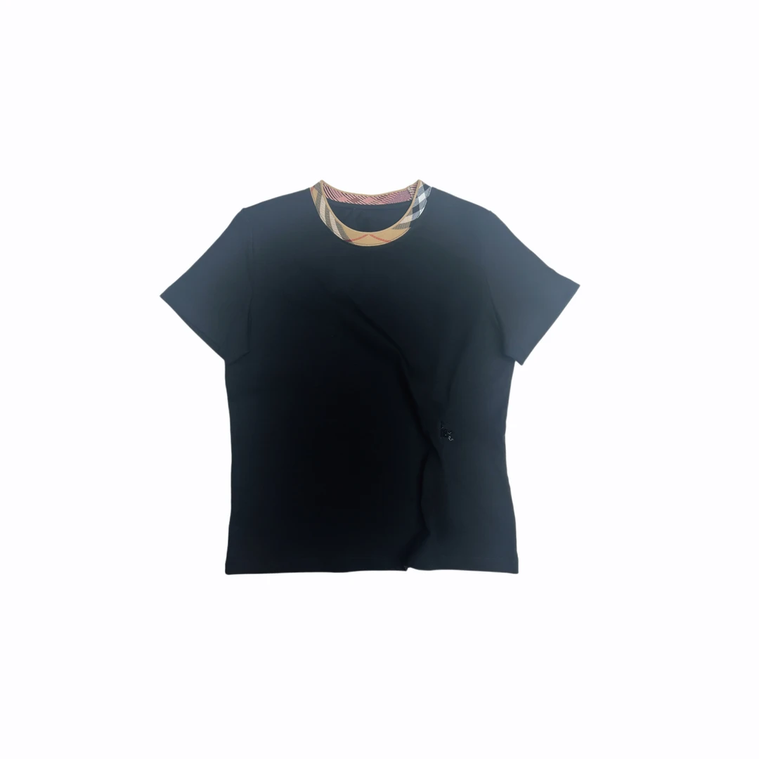 77私服【雅致】2025春夏新款轻奢时尚经典百搭休闲圆领短袖T恤HY164