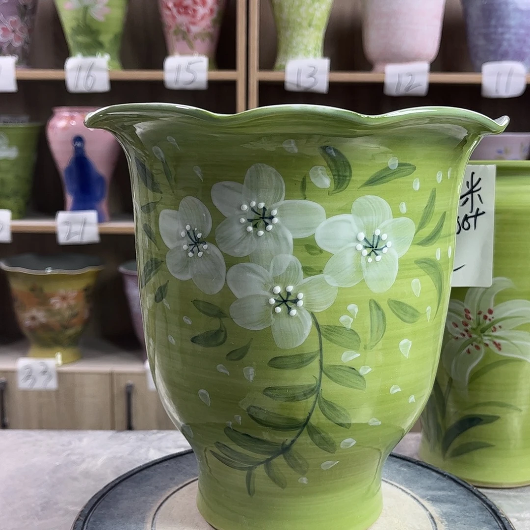 景德镇陶瓷花盆花盆