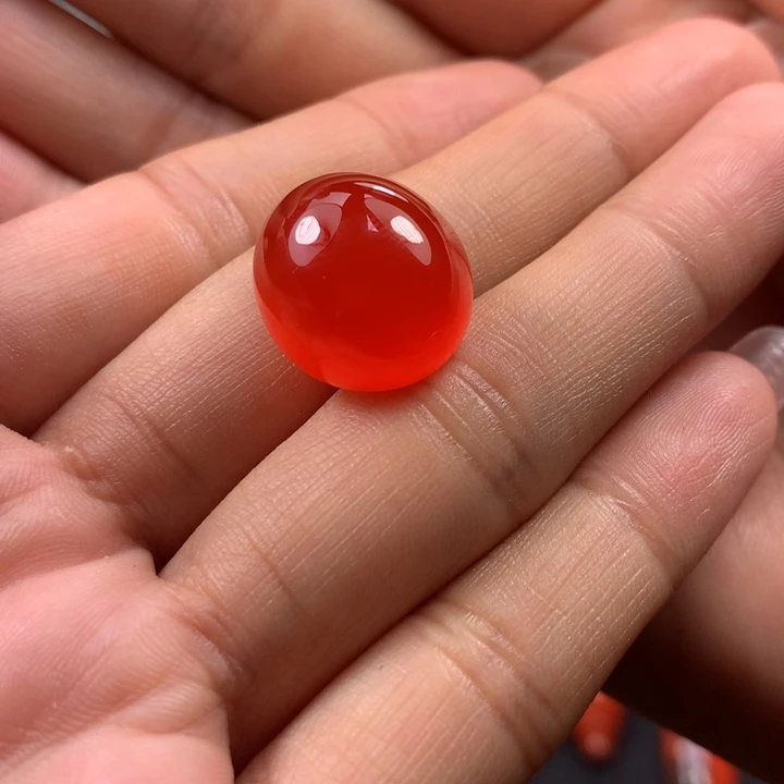 未镶嵌戒面南红玛瑙?**?