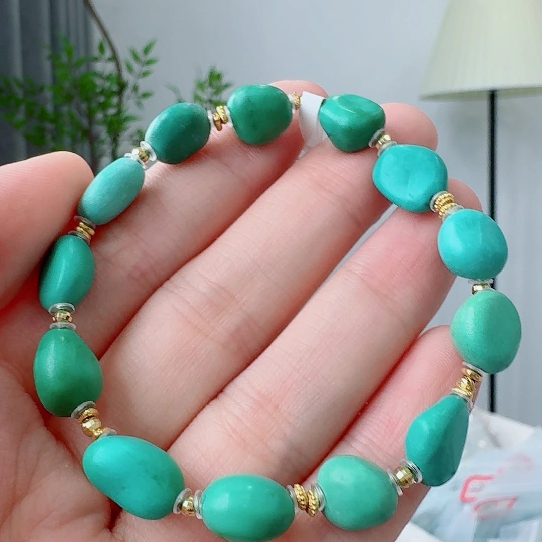 未镶嵌绿松石珠宝奇石