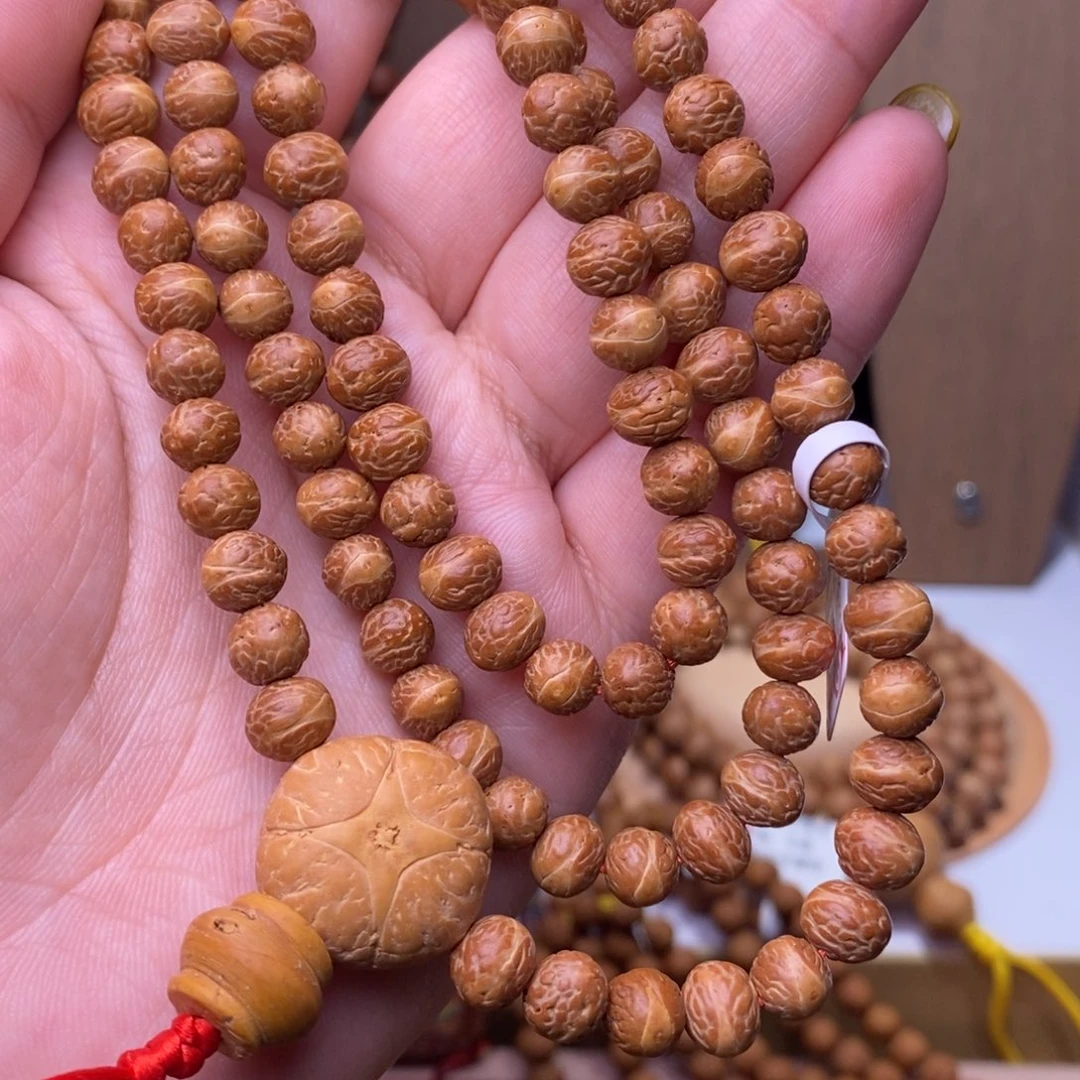 手串凤眼菩提郭*易原皮大眼萌108
