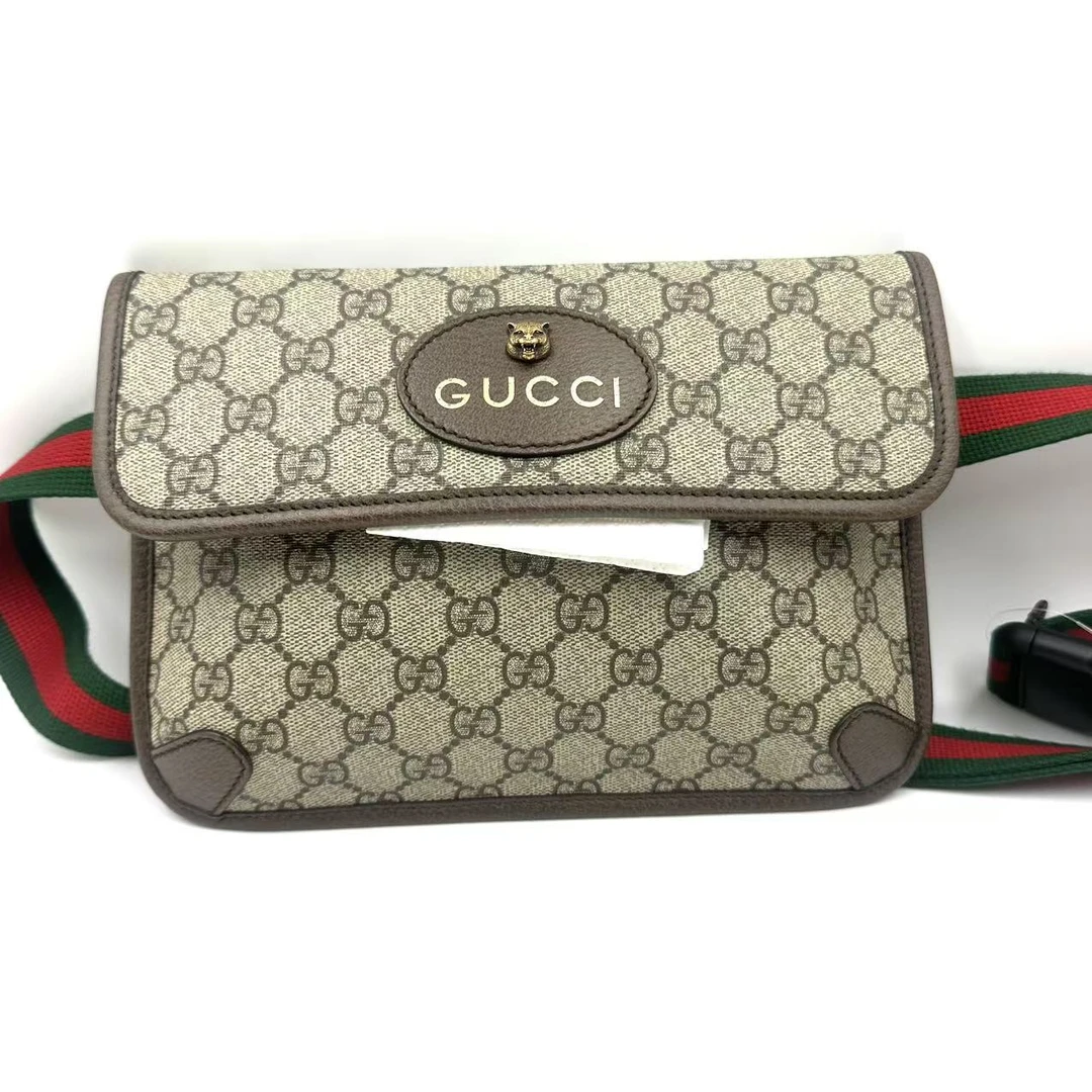95新 GUCCI/古驰 古驰虎头胸包 2506260155