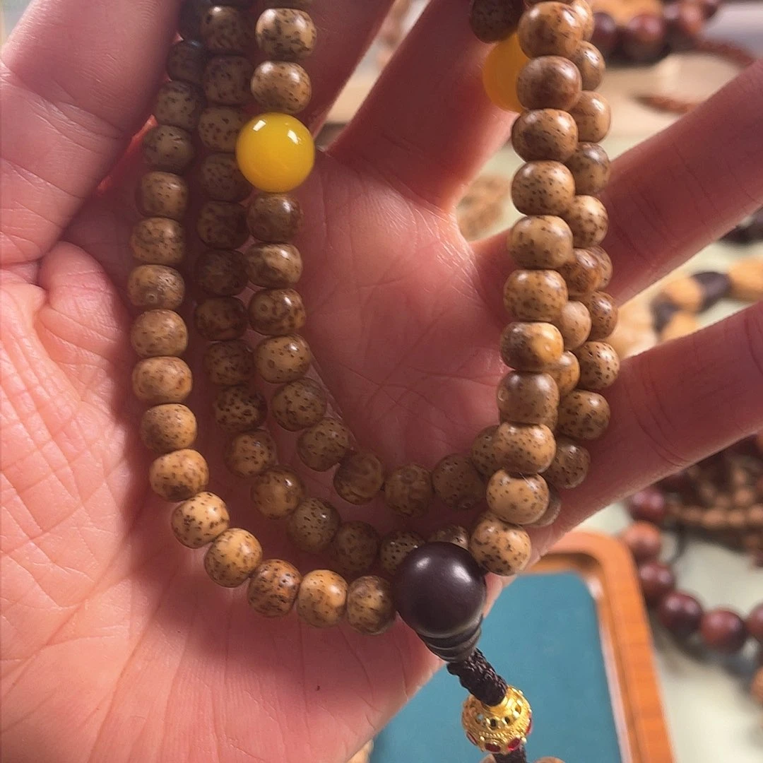 星月菩提吊坠7****0星月108