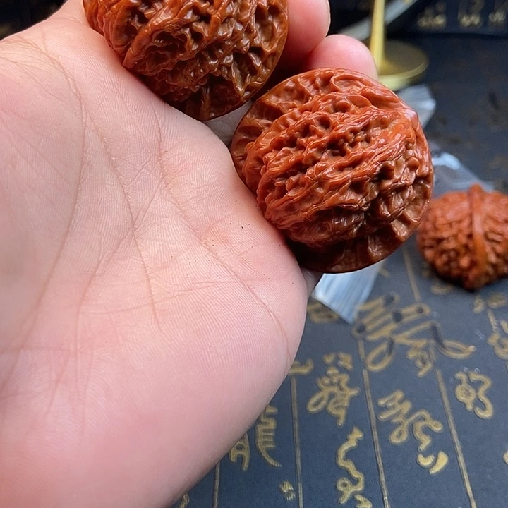 吊坠文玩核桃盘龙纹4