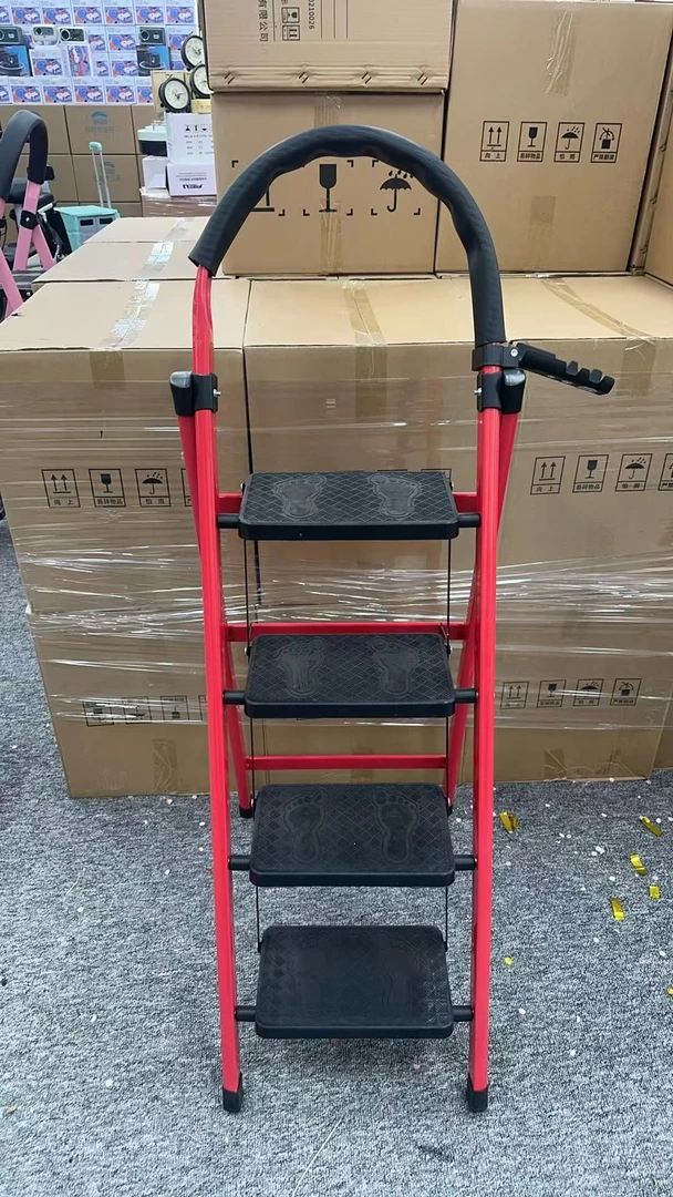 梯子家用折梯子家用折叠梯加厚碳钢人字梯移动楼梯伸缩家用梯子