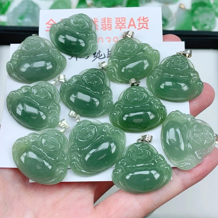 翡翠银S925镶嵌颈饰多样性发其1