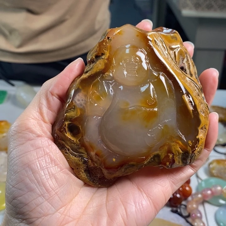 玛瑙/玉髓吊坠(不含链)未镶嵌