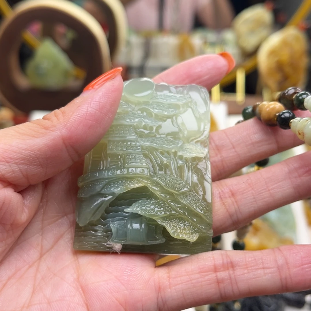 Z***店未镶嵌岫玉挂件挂件