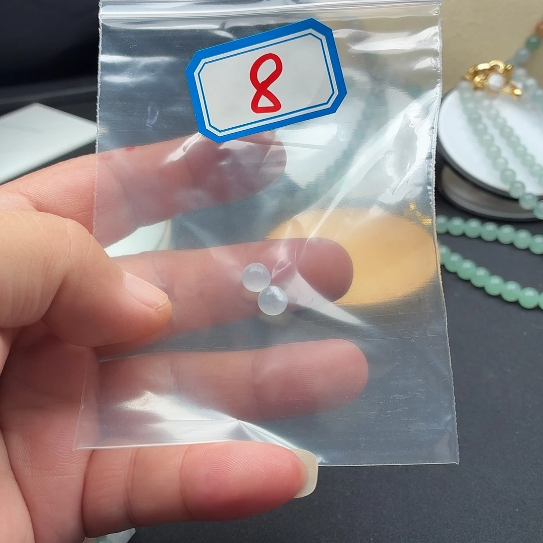小***纯定制翡翠未镶嵌翡翠珠链