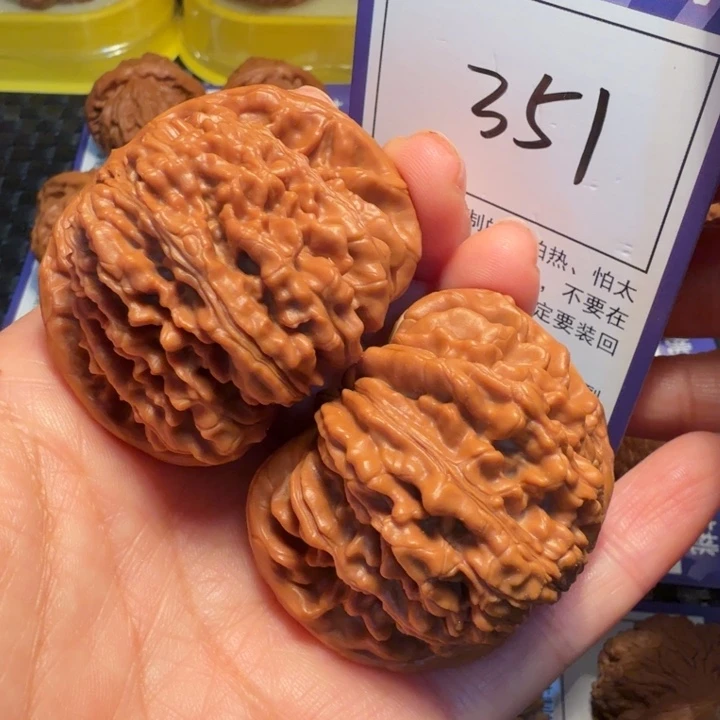 把件文玩核桃351四座楼48