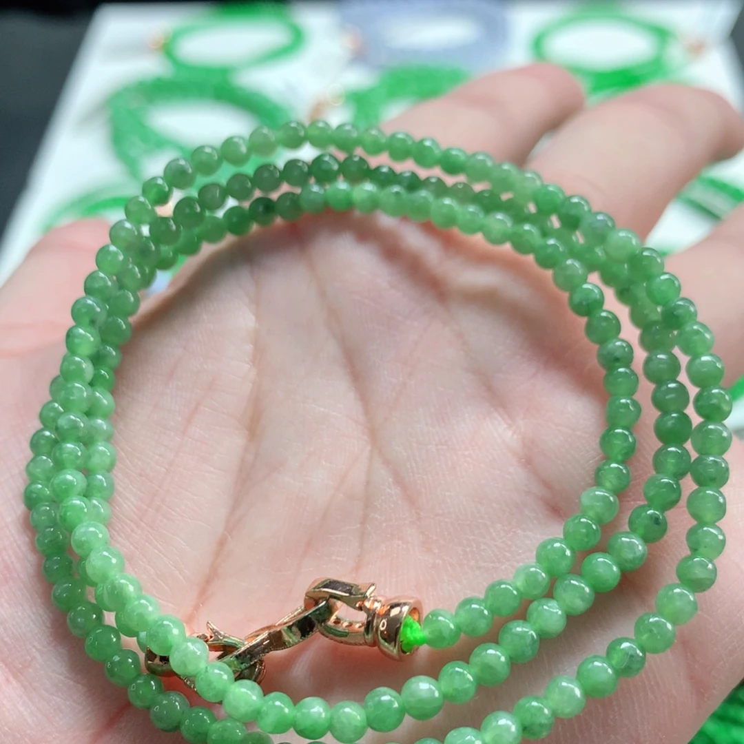 翡翠未镶嵌手链翡翠