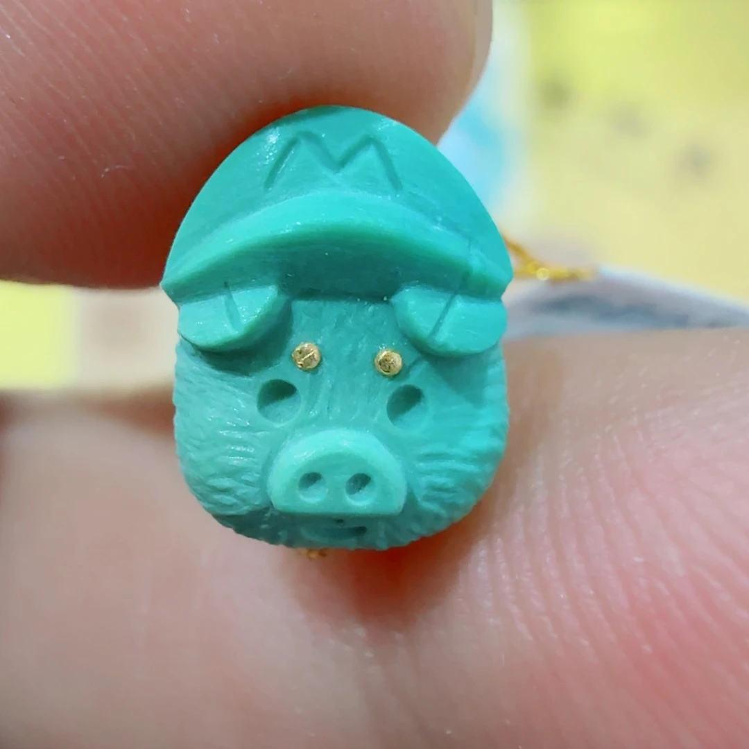 绿松石未镶嵌配饰