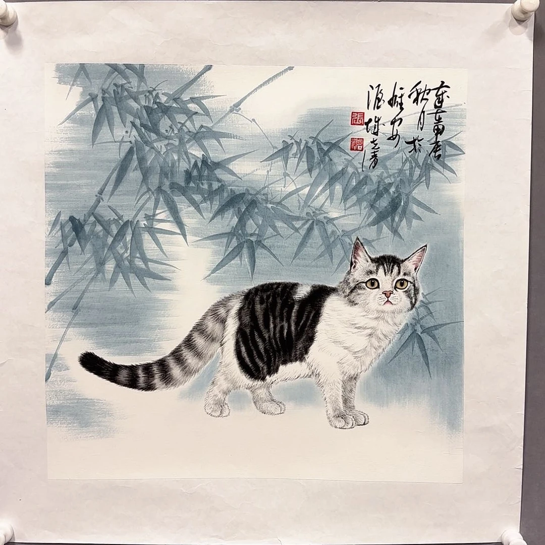 国画国画纯手绘作品请放心去藏